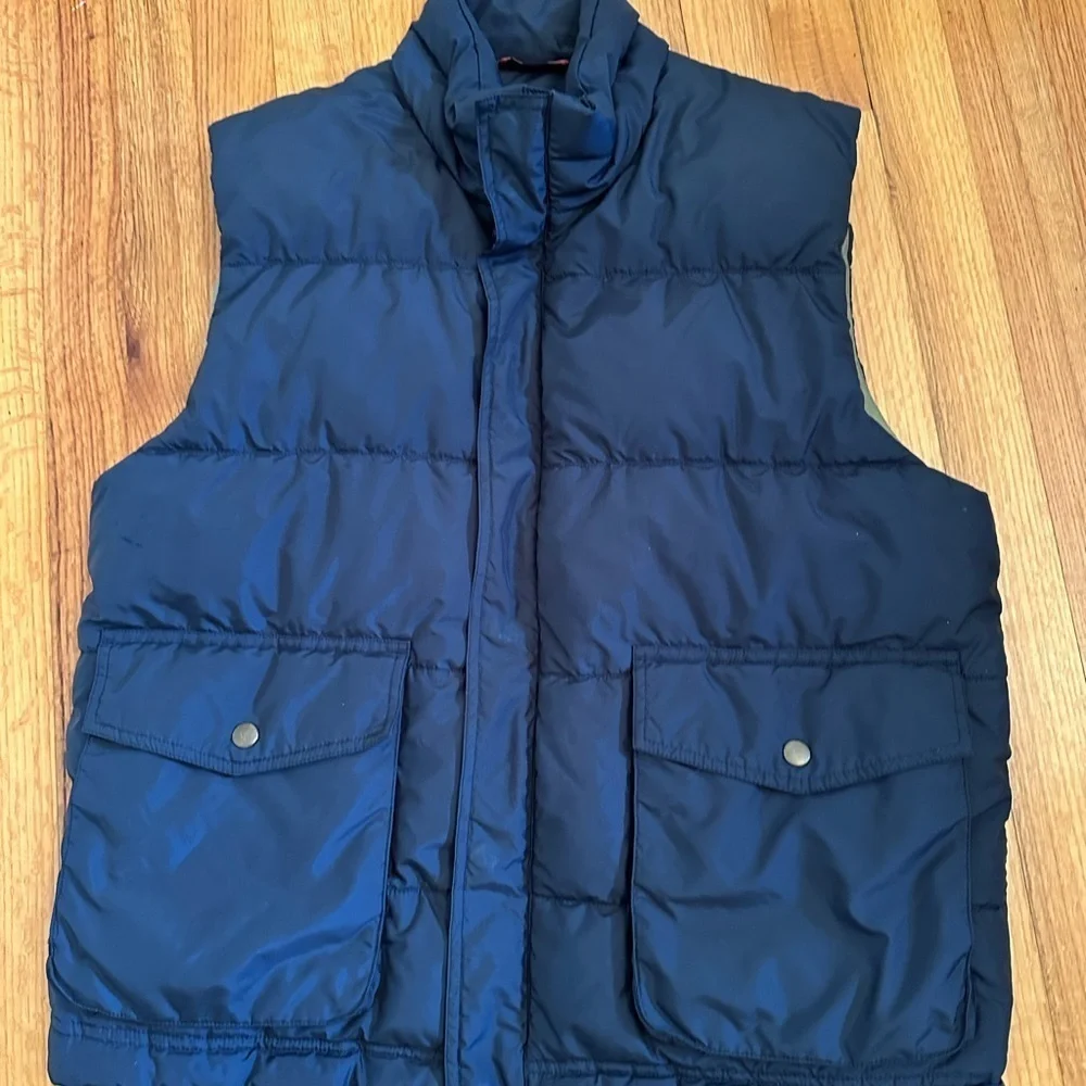 Jcrew puffer Vest Down  Feather Mens size M